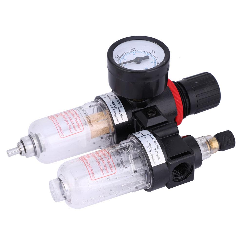 

G1 4 Oil Water Separator Filter with Quick Connector AFC2000 AL2000 Air Supply Unit білий