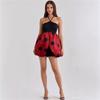 Disfraz de Mariquita para Mujer Halloween Vestido Cosplay de Abeja con Alas