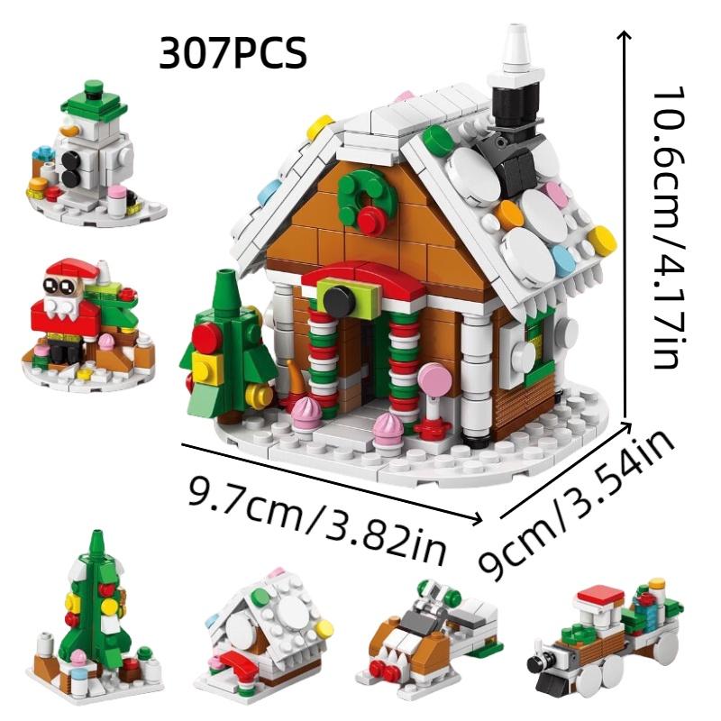 Creative Music Box Compatible With Lego Christmas Desktop Decoration Toy