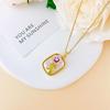Necklace Female Popular Hot Sale Art Style Flower Necklace Gentle Temperament High Sense Versatile Does Not Fade Fashion Accessories