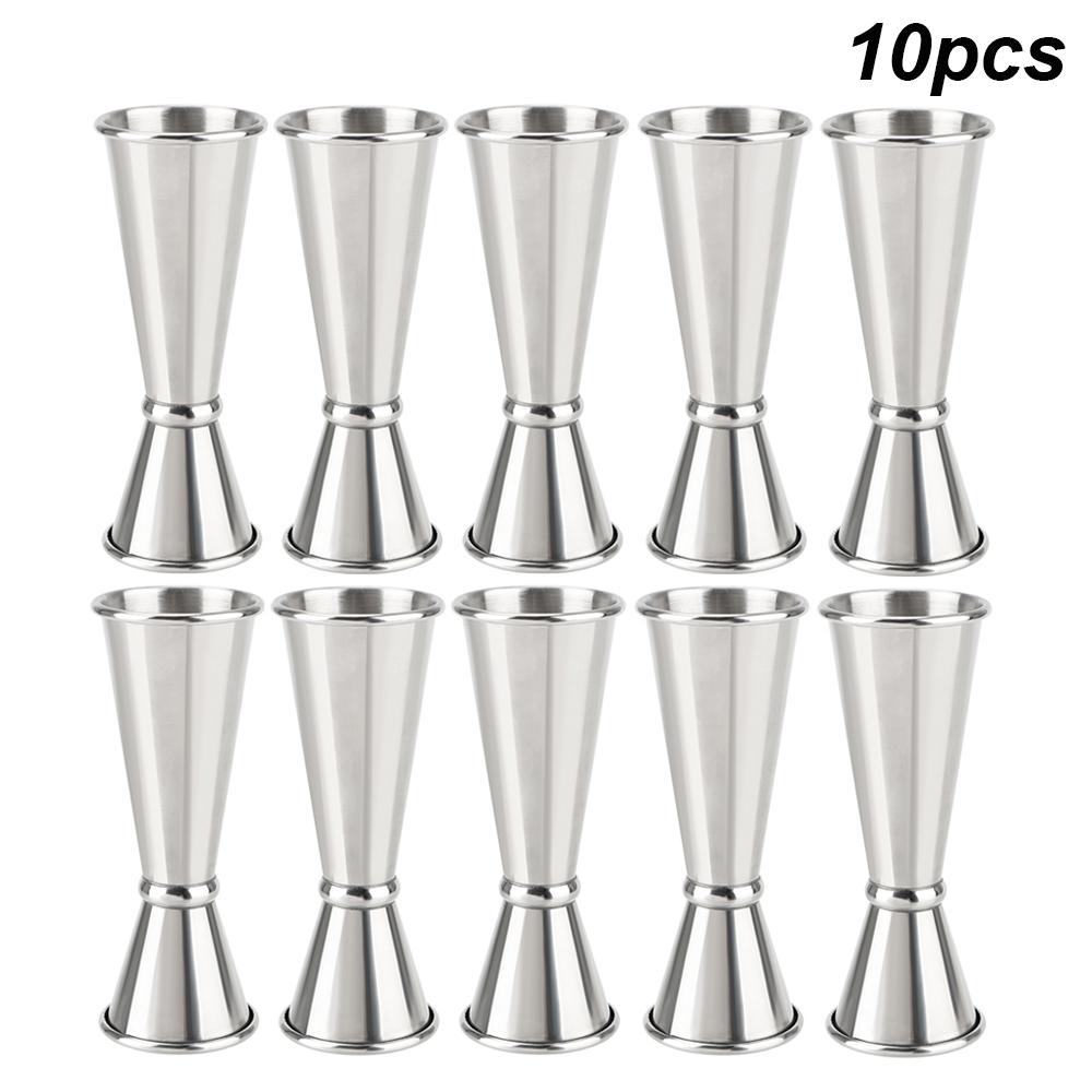 Mojito Measure Mug Cocktail Bar Jigger 1oz/2oz Bar Accessories Stainless Steel Japanese Design Jigger Double Side Measuring Cup