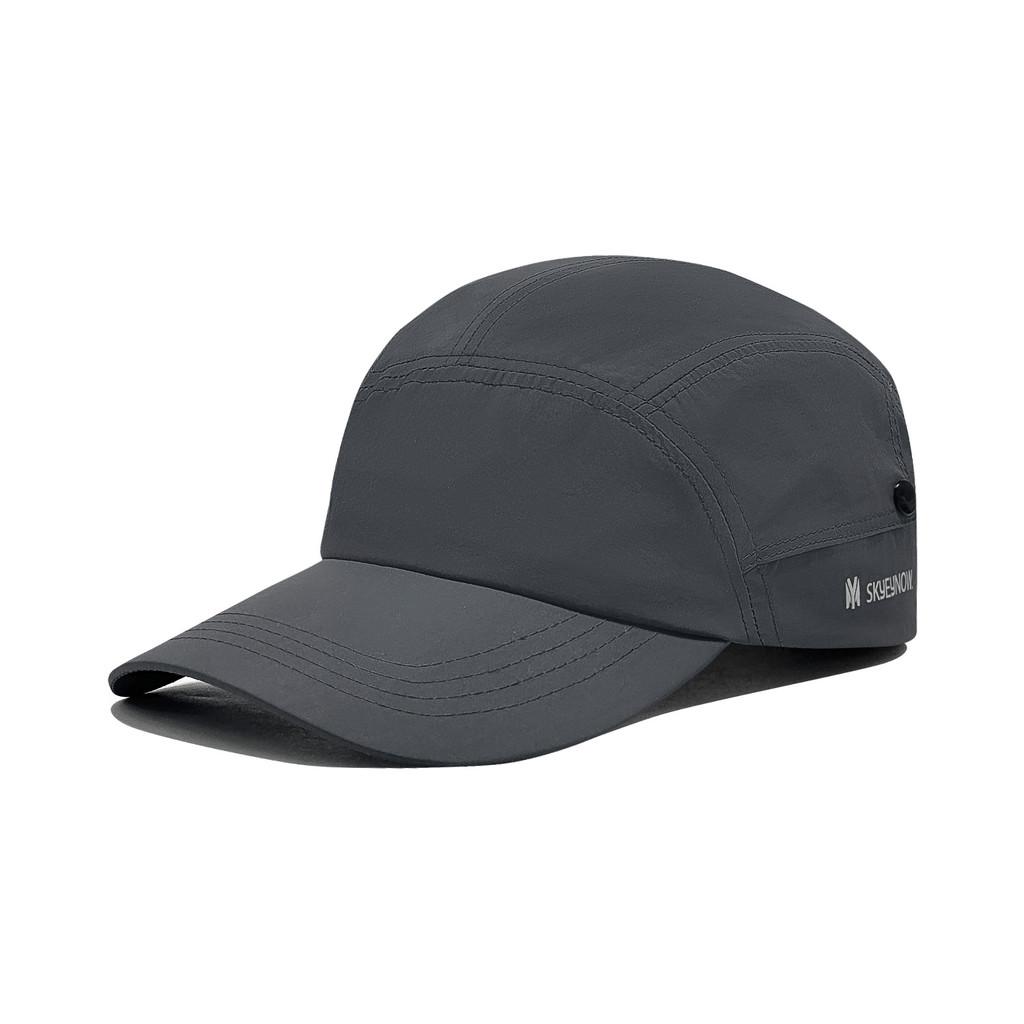 

Soft Top Mesh Baseball Cap With Geometric Line Design For Outdoor Sports And Sunshade DarkGray