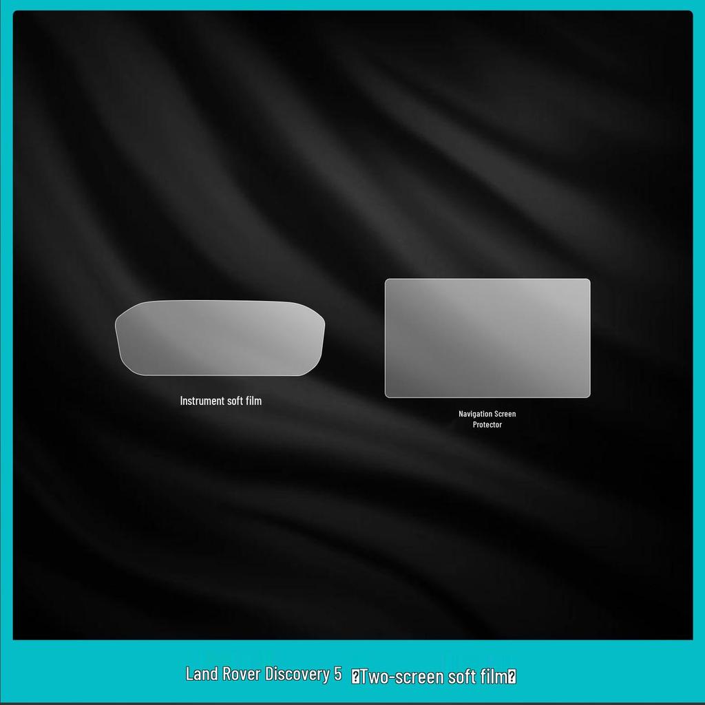 Land Rover Discovery 5 Interior Protection: 360PS Knob and Dashboard Screen Tempered Film