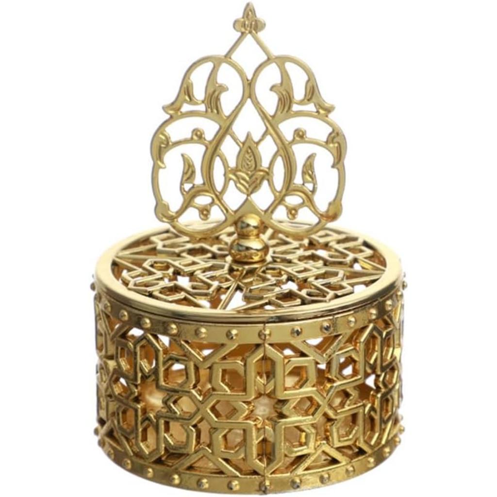 12PCS Candy Boxes with Lid Candy Containers for Ramadan Eid Mubarak Islamic Party Decor Treat Boxes Wedding Favor Boxes Container Candy Jars for Party