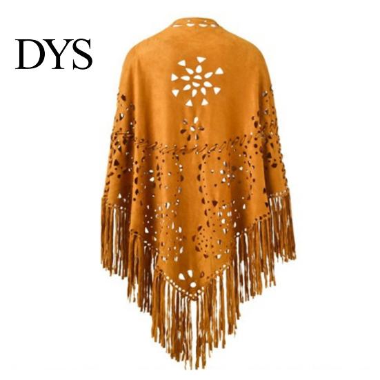 Classic Women Shawl Warm Fabric Solid Color Versatile Hollow Skin-friendly Tassels Hem Winter Scarf Comfortable Wrap Accessory