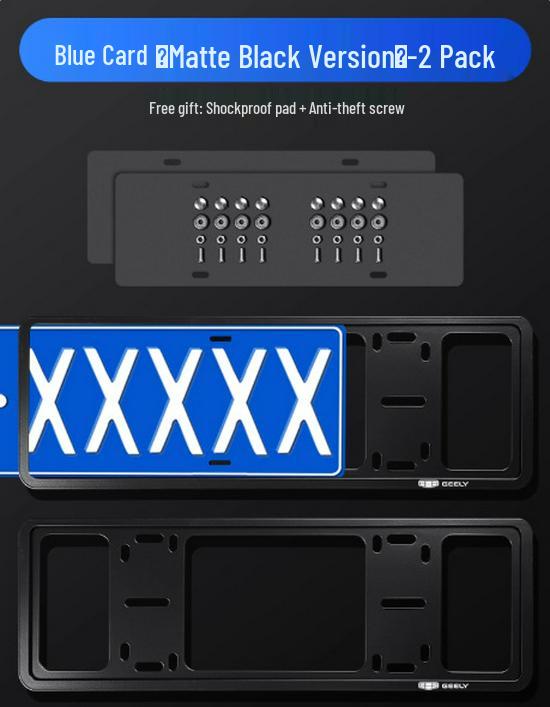 Geely Xingyuan New Energy License Plate Holder - Full Coverage Car Accessory