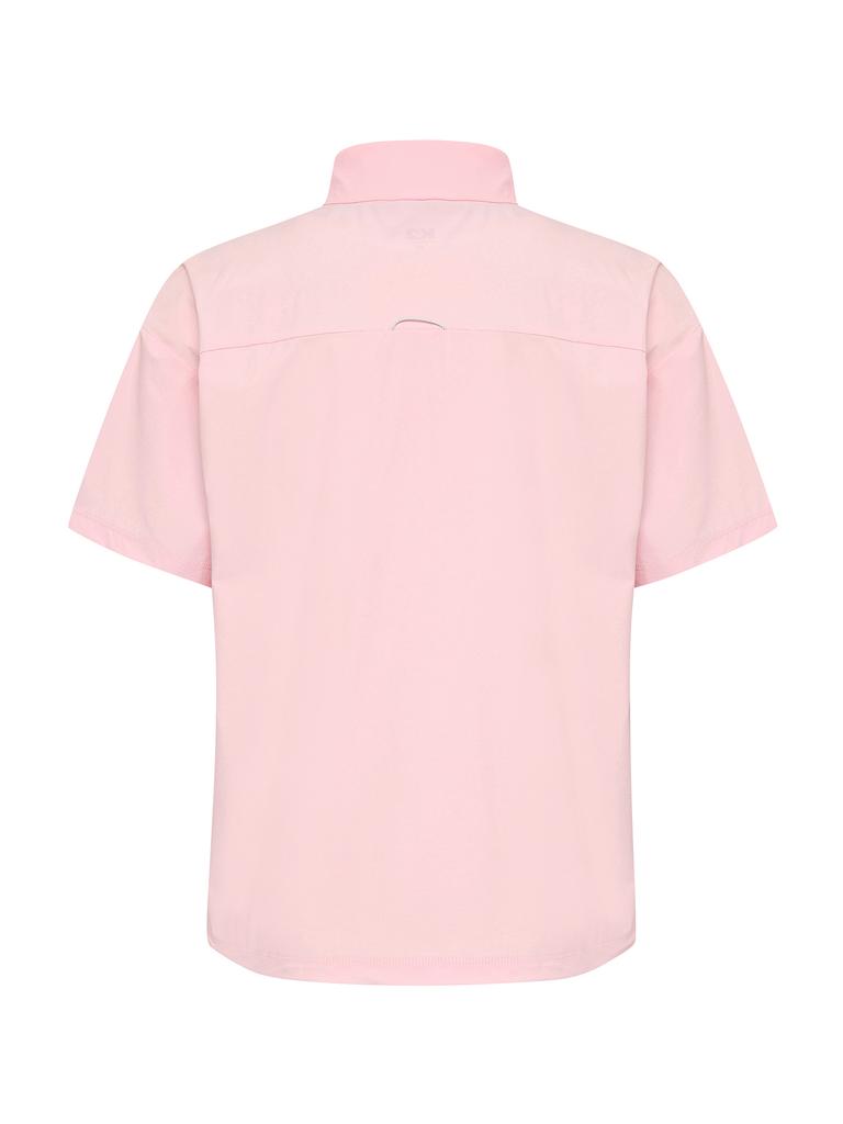 K2 Chill360 Short Sleeve Zip-Up W_Cool Pink