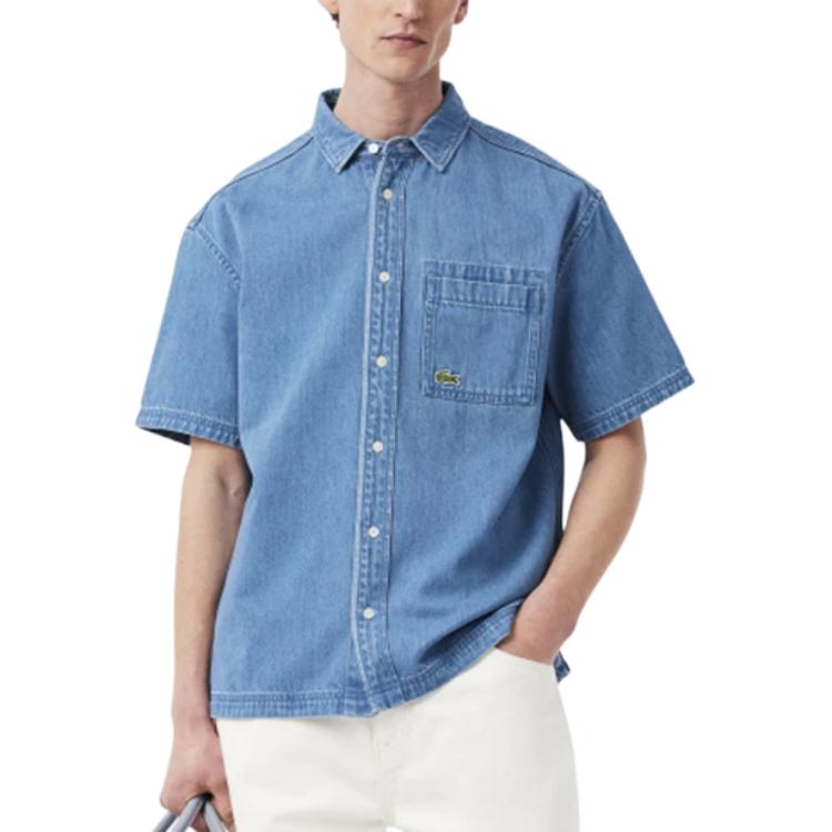 LACOSTE SS25 Shirt Men's 1GF/Morandi Gray CH7193-1GF