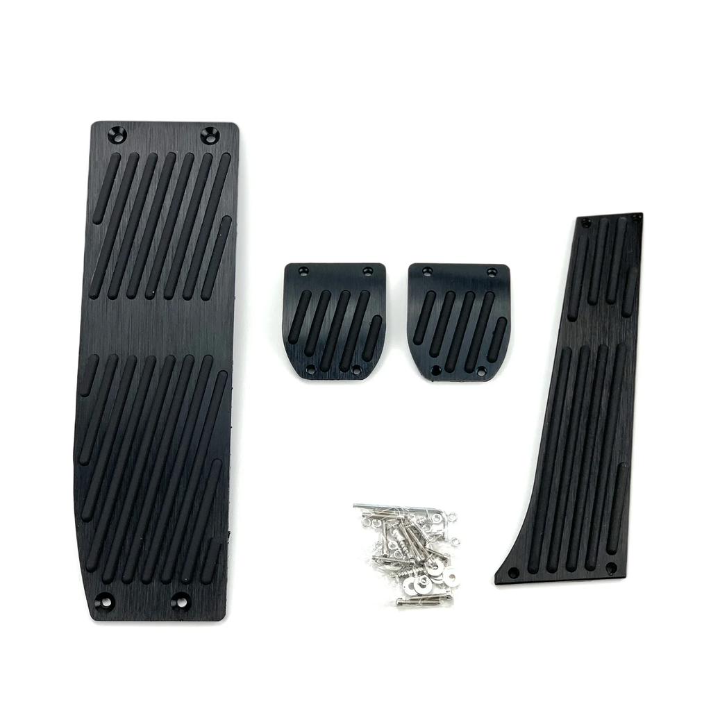 Non-drilling Non-slip Accelerator Gas Fuel Brake Foot Rest Pedal Pads For BMW 1,3 Series X1 E39 E46 E87 E90 E91 E92,Car Styling
