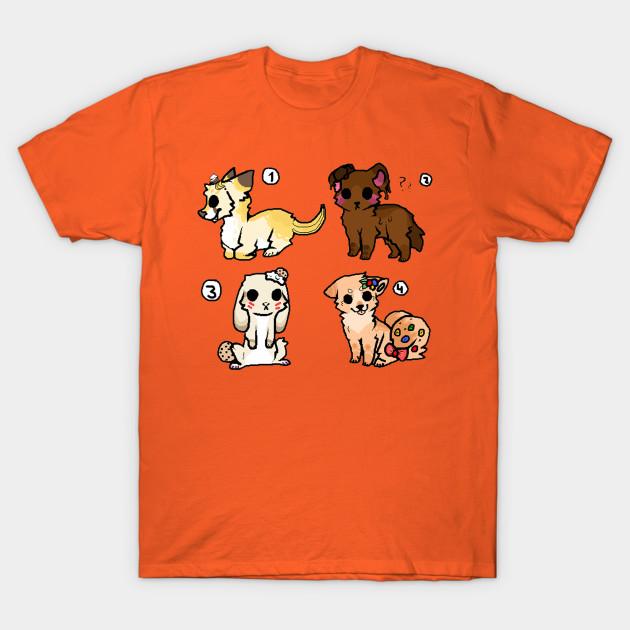 New Fashion Men T Shirt Cutie Dogs Group Print Short Sleeve Tops Tees Casual
