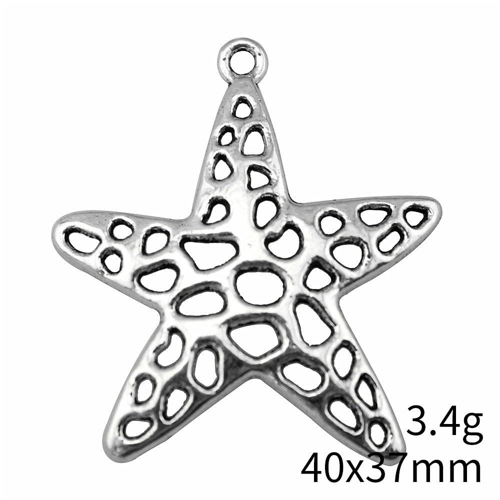 Mother's Day Charms For Needlework Starfish Charms Pendant Clearance Sale Items Pendants For Bracelets