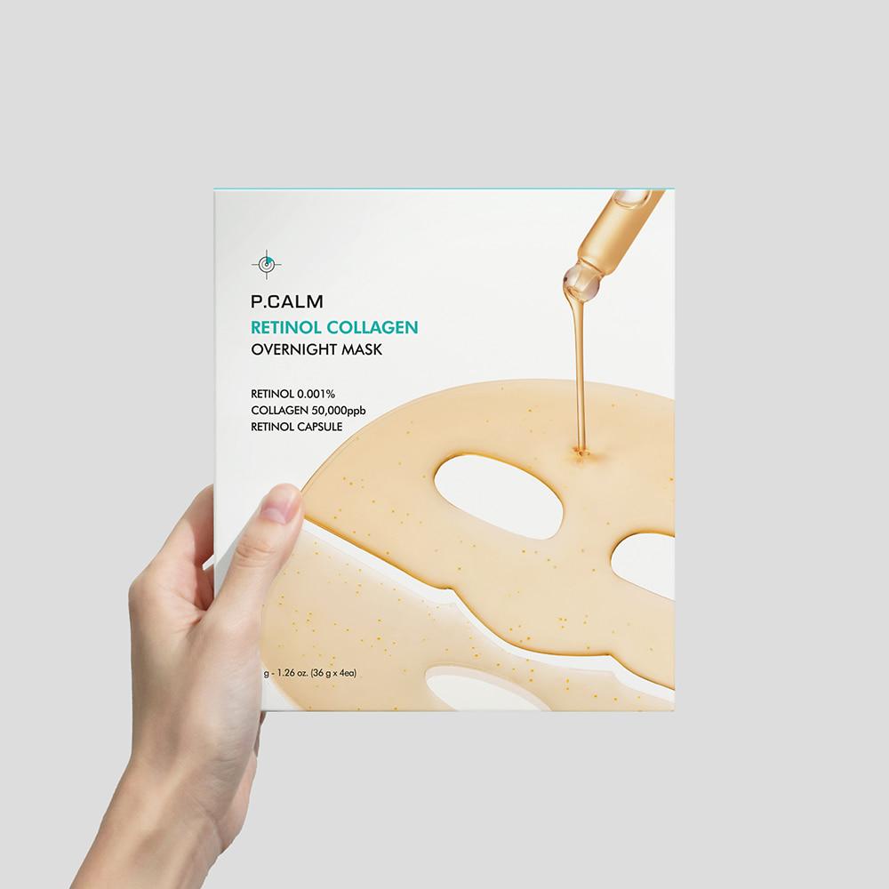 P.CALM Retinol Collagen Overnight Mask 36g*4EA
