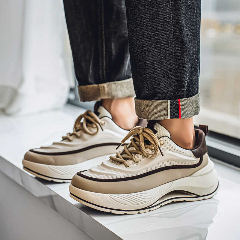 Fashion PU Leather Normal Leather White Man Boots Mary Jane Luxury Designer Men Shoes Sneakers 41 Sports Leading What's