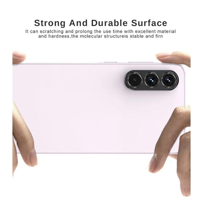 1PCS Ultra HD Aluminum Metal Rear Camera Protector Film For Samsung Galaxy A56 A36 A26 Y8 Black Lens Glass Cap Phone Accessorios
