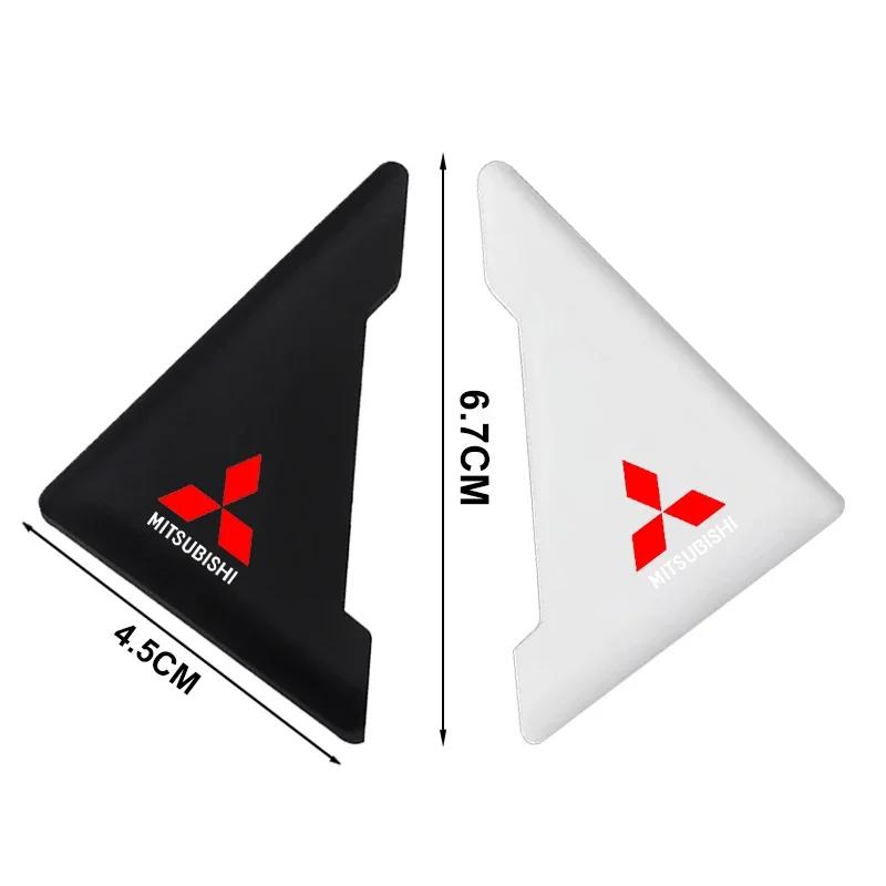 2Pcs Car Door Guard Edge Corner Protector Sticker Car Styling Car Accessories for Mitsubishi Colt Sport Lancer 9 Ex Evo ASX L200 LG3