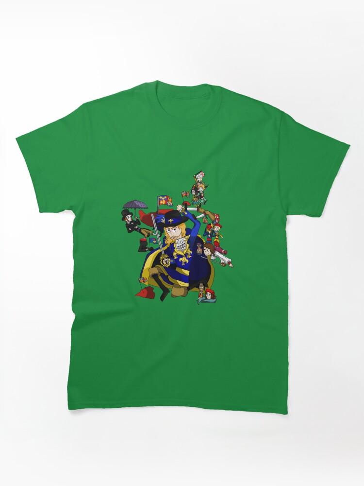 Europa Universalis Renaissance Map of France Classic T-Shirt