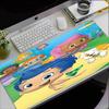 Bubble Guppies Theme Mouse Pad, Non Slip Rubber Base, Multifunctional Office & Home Decor, Perfect for Workspace Personalization.