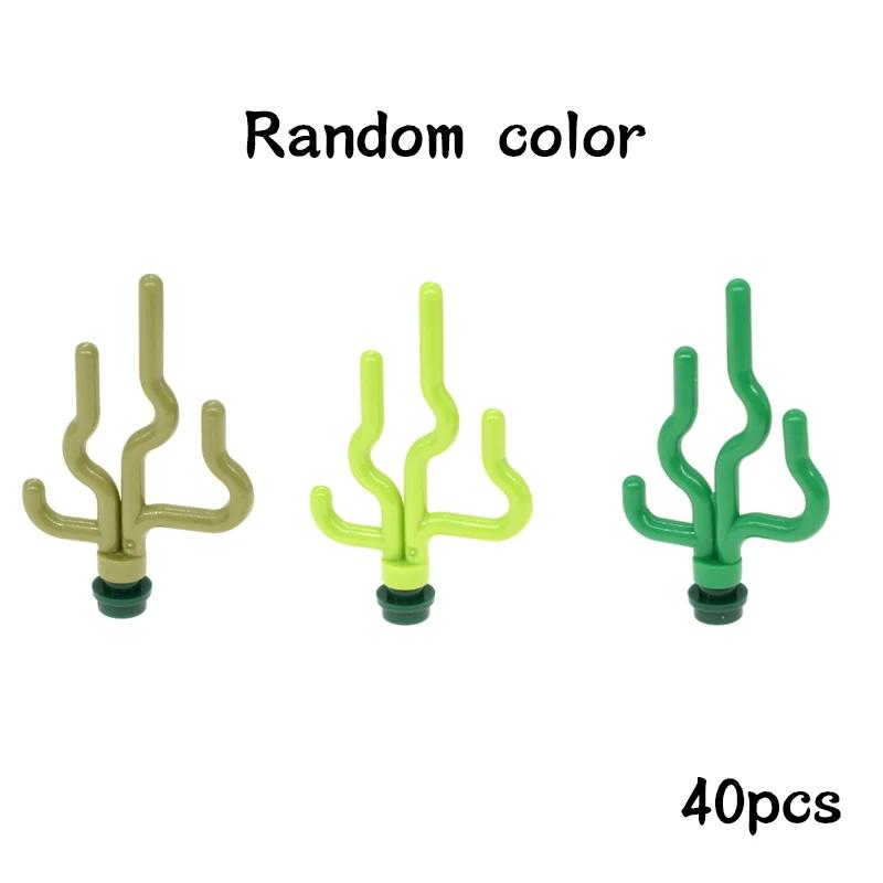 Non-Toxic Moc Building Blocks Plant Bush Tree Flower Grass Diy Buildingparts Creative Bricks 2417 2423 4727 6255 30176 33291 32607 Toys