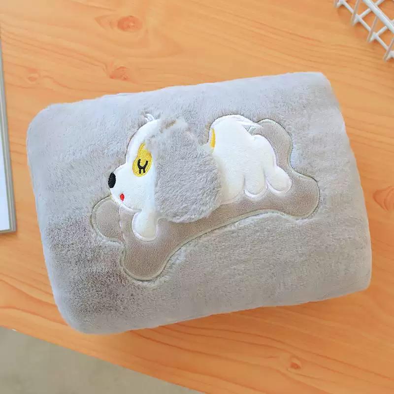 Rechargeable Hot Water Bag Removable and Washable Explosion-Proof Heating Pad for Girls Warm Belly Hand Warmer Plush Cute Cartoon Electric Heater