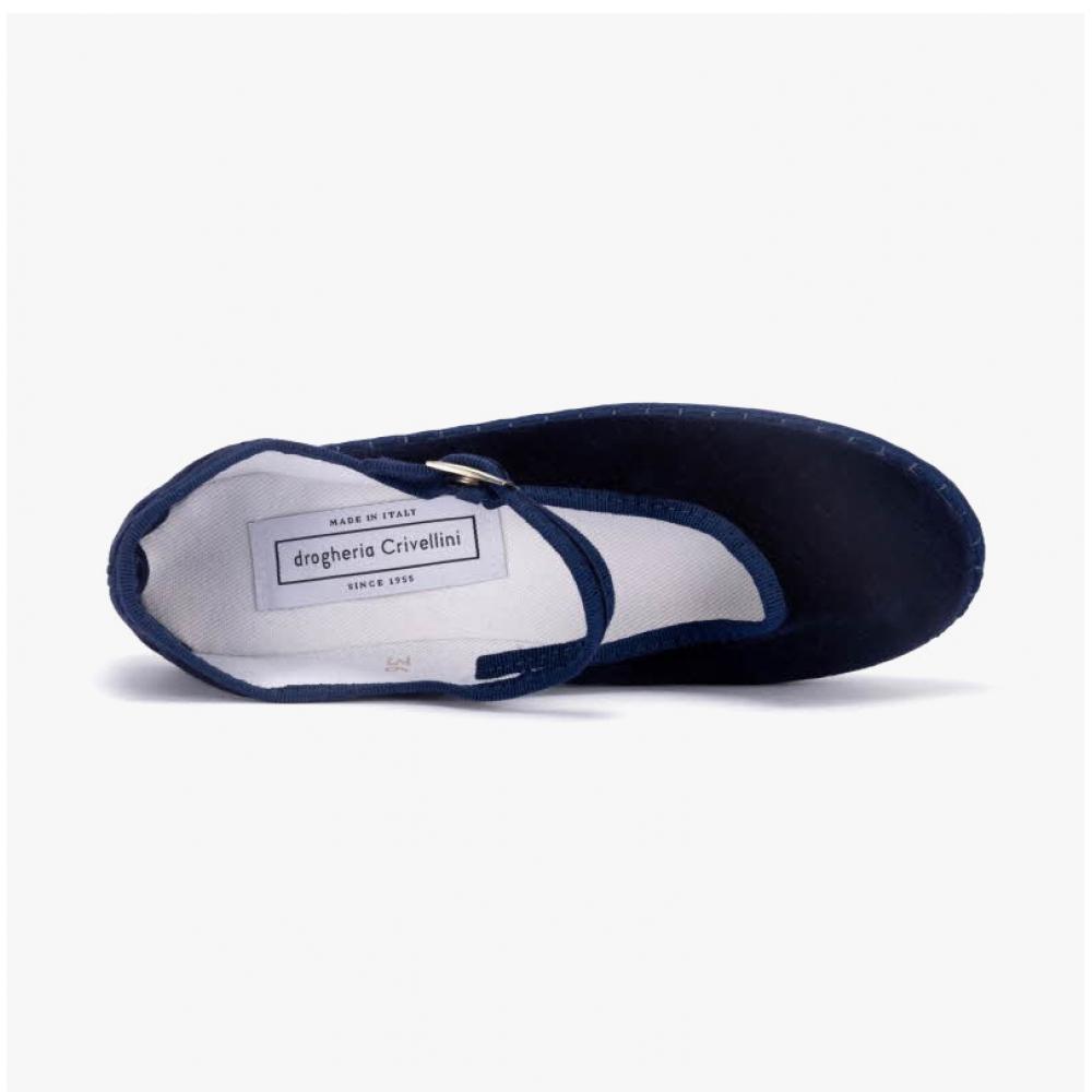 Drogeria Mjpj Ve Oo Nax Mary Jane Samt Marineblau Ballerinas
