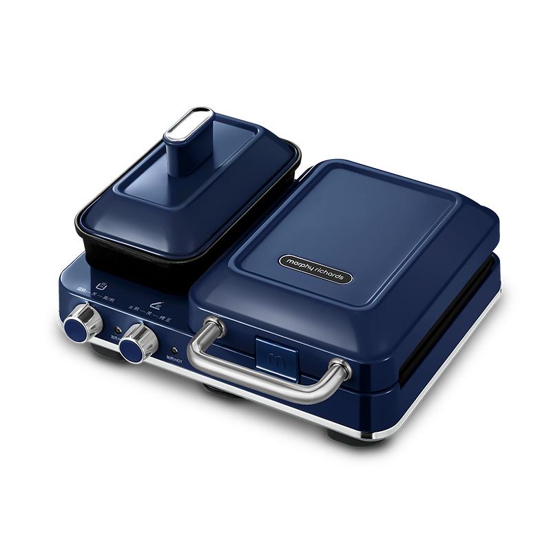 Morphy Richards MR9086 Multifunctional Breakfast & Sandwich Maker with Waffle Feature.