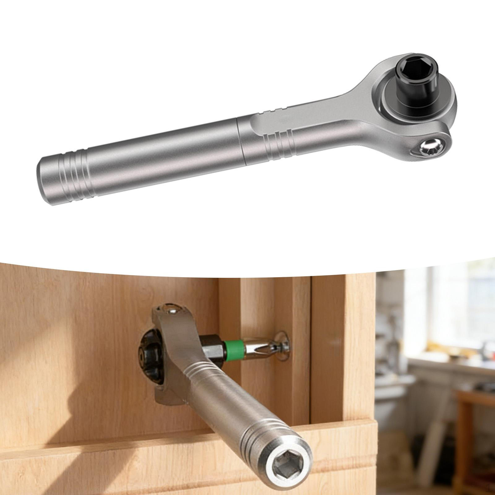 

Ratchet Wrench Quick Release Waterproof Multifunctional Professional Compact Gift for Men Sturdy
