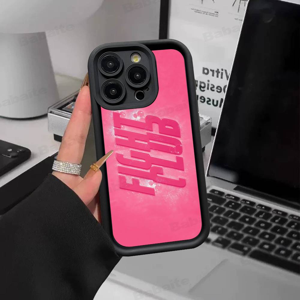 M-Movie F-Fight Club Phone Case For IPhone 17 16 15 14 13 Pro Max Plus 12 11 Cover