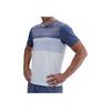 Color Block Slim Fit Round Neck Short Sleeve Tennis Shirt Men Tops FZ9845-499