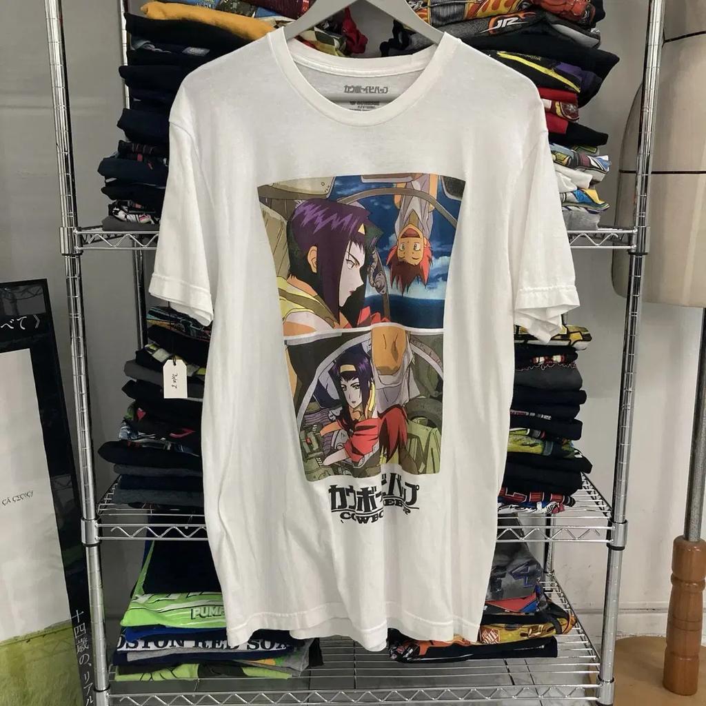 Cowboy Bebop Anime Classic Style White Unisex Shirt Men Women WA1049