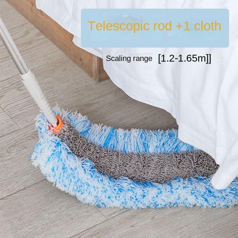 

Очистите нижнюю часть кровати, удлините зазор, очистите пыль, тряпку, очистите диван и очистите швабру под шваброй. 1 cloth