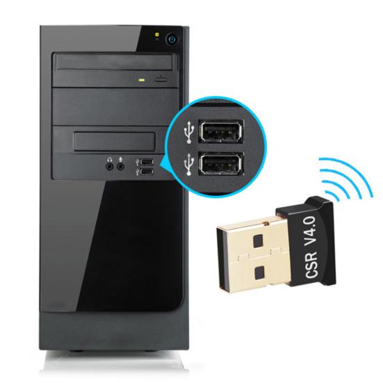 Mini 4 USB Adapter Receiver for Bluetooth-compatible Audio Laptop Windows 45879 Mac Linux