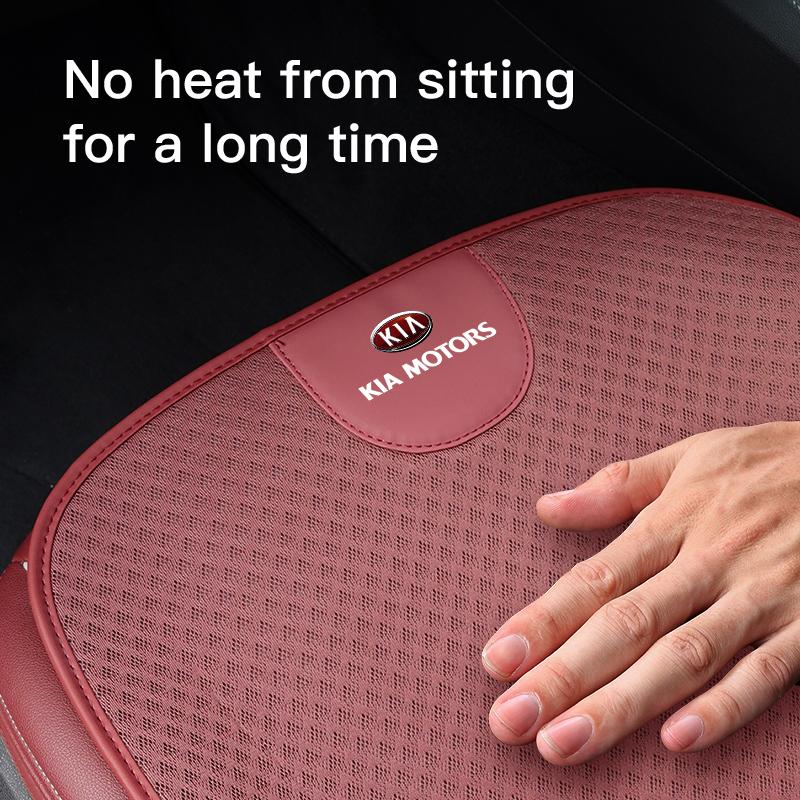 Car Ice Silk Cushion Interior Auto Seat Protection Cover For KIA K5 K9 Sorento Ceed Sportage Carnival Stinger Forte Niro Cadenza rtzup33