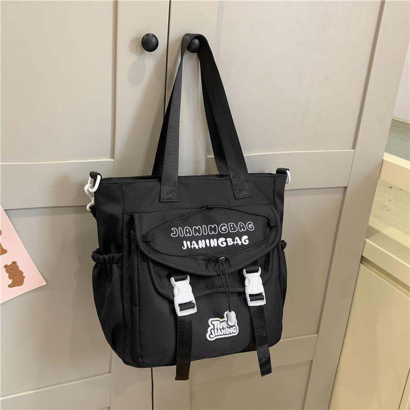 1pcs / 2 Pcs School Bags for Teenage Girls Red  Alphabet Cute Gift Students Bookbag Letters Travel Waterproof Bagpack