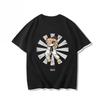 Men Ryu Ramen Noodle Print T Shirt Street Fighter Retro Japanese Anime Fighting Game Cotton Short Sleeve Casual Streetwear Tops