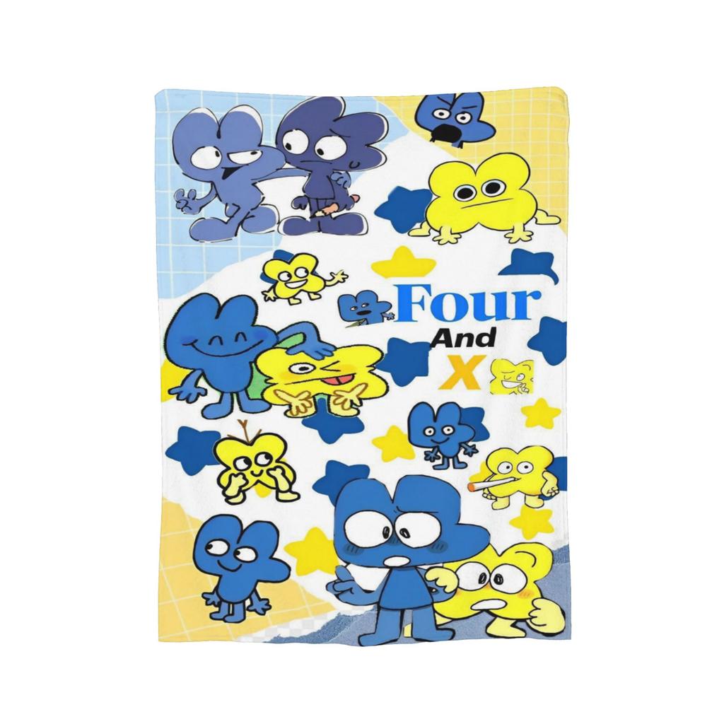 Bfdis Flannel Blanket Cartoon Awesome Throw Blankets For Sofa Bedding Lounge 200X150Cm Plush Thin Quilt,
