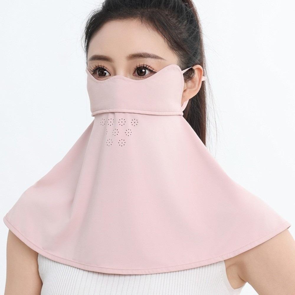 Breathable Face Mask Adjustable Neck Protection Cover Fashion UV-Proof Mask  for Sun Protection