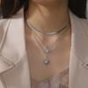 In Boho Sun Star Pendant Necklace for Women Stainless Steel Gold Choker Neck Chain Jewelry Birthday Gift