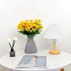 Artificial Daisies Real Touch Plastic Wildflowers Wedding Bridal Bouquet Tabletop Floral Arrangement Faux Daisy Home Decoration