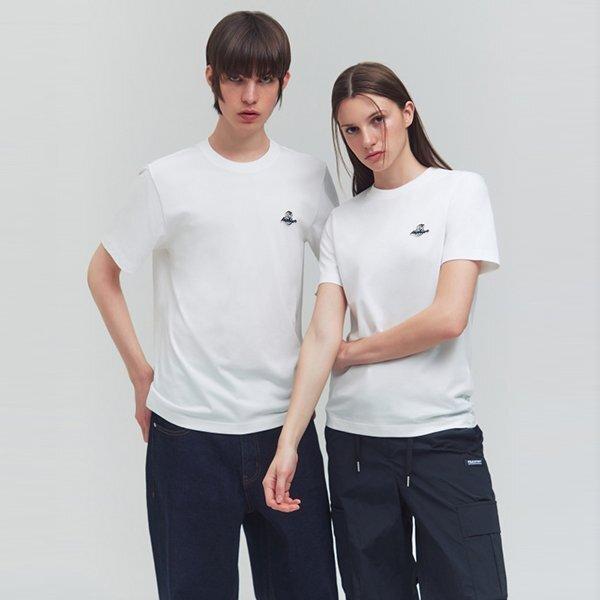 

Fila Supima Small Wappen T shirT OFFWHITE/090