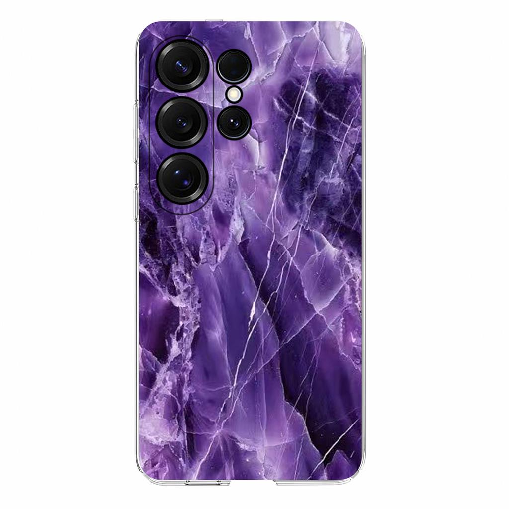 For Samsung Galaxy S26 Ultra Case Marble Pattern Printing Soft TPU Phone Cover