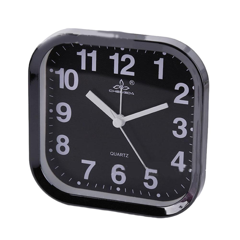 Alarm Clock Creative Square Circular Alarm Clock for Students High Quality Bedside Clock with Extra Loud Ringtones