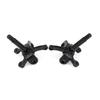 1Pair 17mm Steering Strut Knuckle Spindle Fit For China ATV 110cc 150cc 200cc 250cc Go Kart Buggy UTV Quad Bike Disc Brake