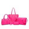 ew women's , fashionable nylon cloth mother and child bags, six-piece set, portable one-shoulder messenger women's bags