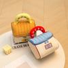 Small House Makeup Bag Portable Waterproof Travel Organizer With Thickened Polyester For Cosmetics And Toiletries