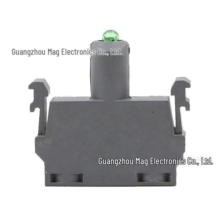 

ABB M Series LED Integrated Pushbutton Indicator Accessory, Front Mount Lampholder, Model: MLBL-01G
