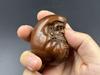 Chinese Vintage Boxwood Carving Damo Figure Statue Collection Nice Art Work Gift