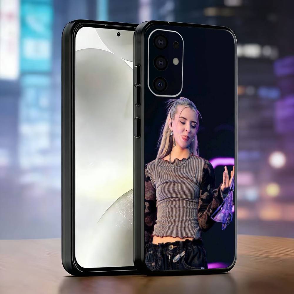 Singer Y-Young Mikos Phone Case For Samsung S25,S24,S21,S22,S23,S30,Ultra,S20,Plus,Fe,Lite,Note,10,Black Cover