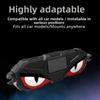 Suction Cup Devil Eyes Car Lights Vibration Lights on Car Warning Light  Car Decoration