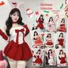 2024 Women's Sexy Christmas & New Year Costume - Little Devil Performance Outfit for Social Media Influencers