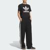adidas Originals Track Gewebte Gestreifte Lockere Passform Sportlich Lässige Hose Damen Unterteile KF4939